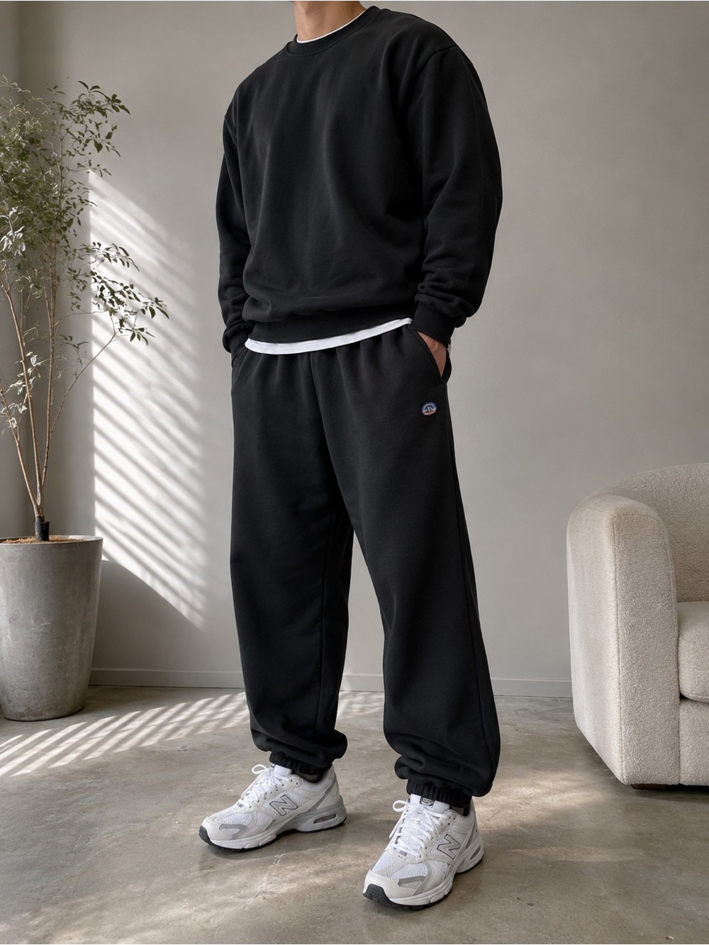 Patagonia Men's Black Fleece Jogger Sweatpants Size
Medium Cuffed